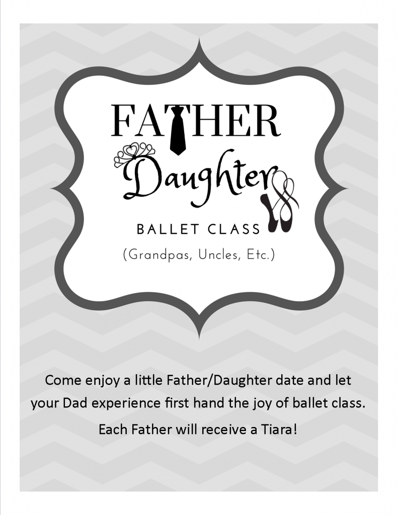 Father Daughter Ballet class