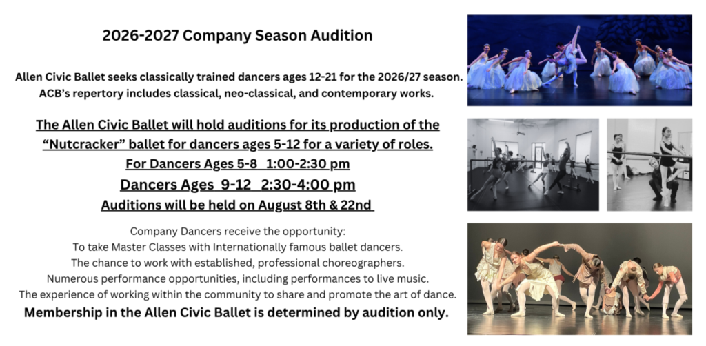Company Auditions